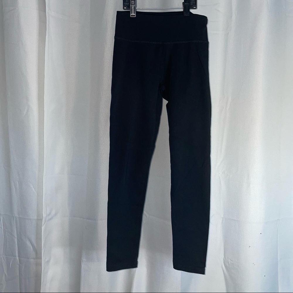 Aerie Offline Leggings Full Length Solid Pull on Regular Rise Short Length Pants